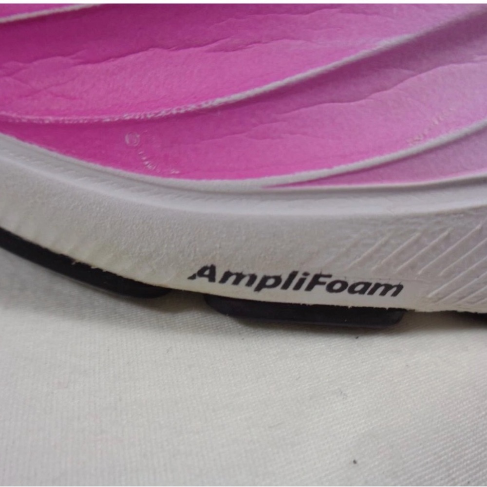 ASICS Blue and Pink Women's Athletic Running Shoes - Picture 6 of 12